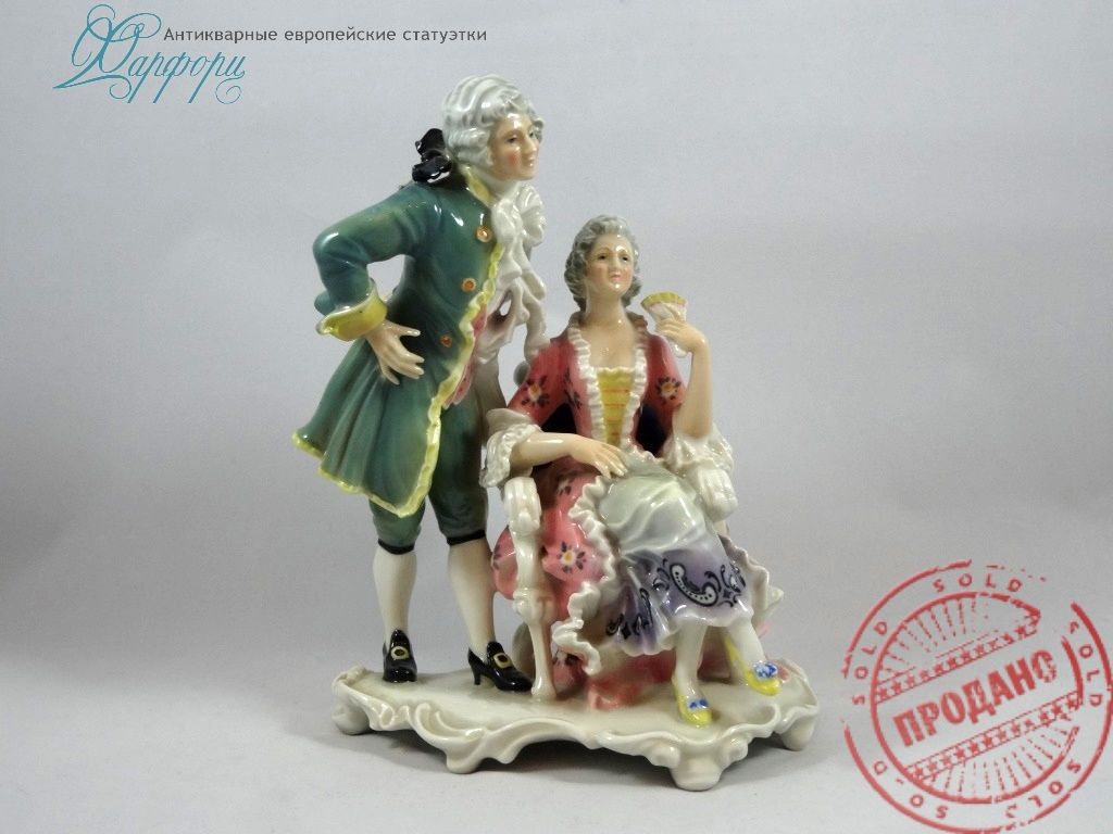 Фарфор, статуэтка, Германия, антиквариат, KARL ENS